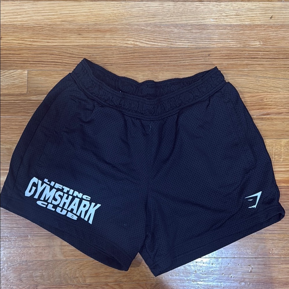 Gymshark LIFTING CLUB MESH 5" SHORTS Black EUC Medium